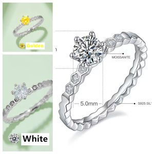 Bague d'amour bagues de fiançailles or moissanite bijoux bague de mariage anneaux pour femmes desiner bague moissanite bijoux Givence femmes designer bijoux bague M14B