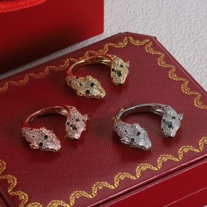 Anneau Love Womens Diamond Ring Bijoux Designer Fashion Classic Gold Anneau ouverture Taille réglable