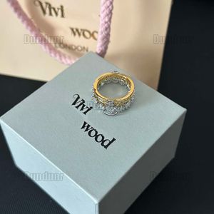 Viviennes Love Rings Womens Mens Viviane Westwood Designer Ring Couple Luxury Bijoux Casual Street Classic Classic Ladies Rings Holiday Gifts 0111