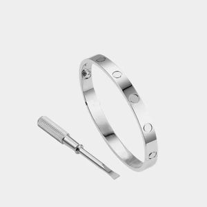 Pulsera de tornillo de amor, diseño de diseñador, brazalete para hombre, pulseras para mujer, hebilla de oro de acero inoxidable, joyería de moda para hombre