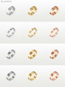Love Shrew Ring Classic Luxury Designer Jewelry 2022 Dames bandringen titanium staal legering vergulde mode-accessoires vervagen nooit niet