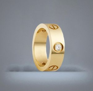 Love Swaft Ring Classic Luxury Designer Jewelry for Women Bandrings Fashion Accessoires Titanium Steel Legering Goldplated Never FA1534127