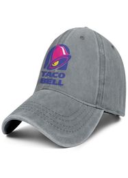 Love taco Bell Unisexe Denim Baseball Cap cool ajusté personnalisé Uniquel Hats est mon petit ami en direct Mas Taco Bell LOGO YO QUIERO TACO BE1791121