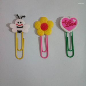 Lovely Cartoon Animal Botany Memo Clamp Paper Clip Bookmark School Office Supply