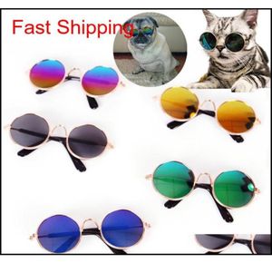 Beaux verres de chat Produits pour animaux de compagnie pour les lunettes de soleil Little Dog Lunettes P Qylbts Bdesports2314936