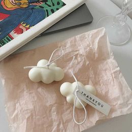 Encantadoras Velas de cera de soja hechas a mano románticas decorativas de cumpleaños mini perfumadas en forma de nube para decoración del hogar Velas