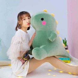 Belle bande dessinée mignonne câlin avec Squeeze peluche dinosaure jouet en peluche jouets en peluche oreillers poupées douces J220729