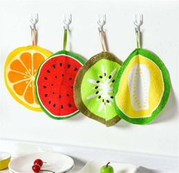 Mooie Fruit Print Opknoping Keuken Handdoek Microfiber Handdoeken Sneldrogende Schoonmaak Vlak Schotel Doek Wissen Servet DA220