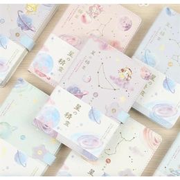 Lovely Soft Cover A5 Notebook Cartoon Grid Journal Diary Planner Agenda School Magnetic Lock Student Work Accesorio Gg44 Notepads284Q