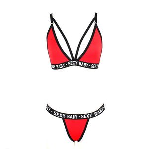 Lover Beauty Sexy Bra And Panty Sets Womens Lingerie Sets Mode Femmes Plus Size Lencer￭a Soutien-gorge Sexy Sous-V￪tements G-String Lettre Set