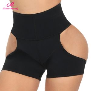 Amant Beauté Femmes Shaperwears Sexy Butt Lifter Panty Body Enhancer Ventre Contrôle Culotte Mémoires Sous-Vêtements Booty Body Shaper T200526