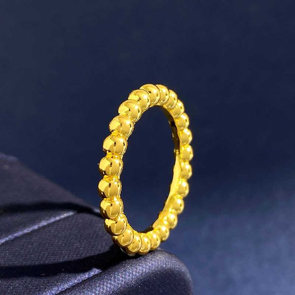 Amuiss anneau exclusif sans déformation perle ronde personnalisée et minimaliste avec avec Vanley commune