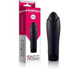 Lovetoy 55quot Long iWhizz Rocket Supersex Multispeeds Étanche Silicone Sex Bullet Vibrateur pour Femmes Adultes Érotique Product5012710