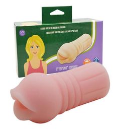 Lovetoy Flesh Couleur de la gorge profonde réaliste bouffon artificiel Stroker masturbateur masturbateur outil de sexe adultes Produits sexy