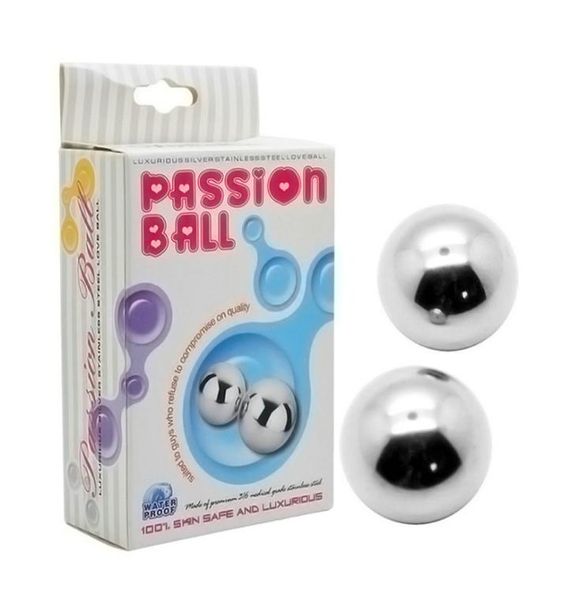 Lovetoy Passion Solid Steel Giggle Balls Advanced Vagin Trainer Ben Wa Balls Femmes Sex Toys Pénis Produits Adult 174024019573