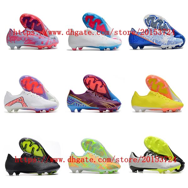 Tobillo bajo para hombre Mercurial XV FG Zapatos de fútbol Tacos Botas de fútbol tamaño 39-45EUR