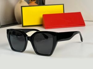 Lunettes de soleil en acétate noire bas 40070 Femmes Summer Designer Sunner Sunnies Gafas de Sol Sonnenbrille Shades UV400 Eyewear avec boîte