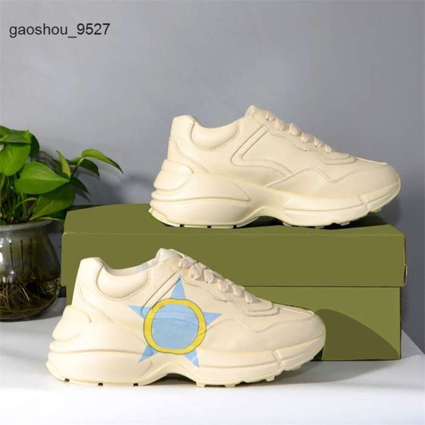 Low Gglies Designer Chaussures Femmes Top Hommes Formateurs À Lacets Imprimer Plateforme Entraîneur Vintage Fraise Souris Bouche Baskets Sneaker Printemps Automne 6Y2T