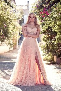 Laag hoog zoet roze puffy prom jurken diep v nek prinses korte front lange rug tule avond feestjurken tienermeisjes optochtjurk