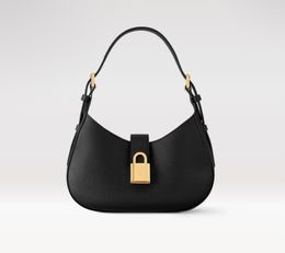 Bolso de hombro bajo de llave M24611 Pandlock Pandlock Axila Tote Diseñador Mujeres de alta calidad Hobo Axila Billetera Vobo Pasos de bolsas de lujo de lujo