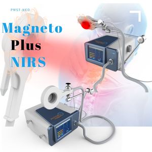 Low Laser INRS Infrared Physio Magneto Therapy Massager Machine Magnetic Pluse Magnetotherapy Equipment para el dolor lumbar Lesiones deportivas Masaje de piernas