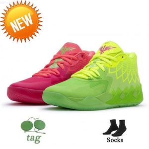 Lage MB.01 Rick en Morty basketbalschoenen te koop Lamelos Ball Men vrouwen iriserende dromen Buzz City Rock Ridge Red Galaxy niet van hier kinderen