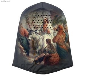 Faible MOQ personnalisé digne nouveau masque de mode haute élastique hip hop coupe-vent cagoule2703214