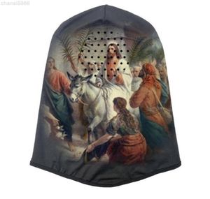 Faible MOQ personnalisé digne nouveau masque de mode haute élastique hip hop coupe-vent cagoule1312987