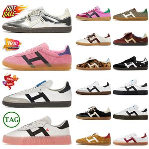 Lage OG Origineel Luipaard Zilver Nylon Vos Bruin Wales Bonner Pony Platte Designer Vrijetijdsschoenen Platform Roze Paarse Sneakers Sportief Rijk Valentijn Wit Zwart Sneakers