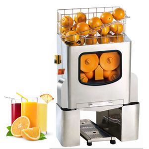Exprimidor de cítricos eléctrico de bajo precio, máquina automática comercial para hacer jugo de naranja de acero inoxidable 110 V/220 V