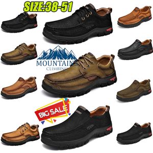 Zapatos de senderismo de bajo precio para hombre, zapatillas de deporte para escalada de montaña al aire libre, zapatos de nieve informales de alta calidad a la moda, size38-51