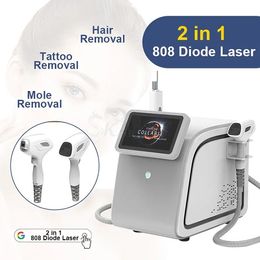 Низкая цена, портативный лазерный аппарат для удаления волос с точкой замерзания, 2 в 1, салон для удаления татуировок yag, домашний диодный лазер, удаление волос, карбоновый пилинг с CE