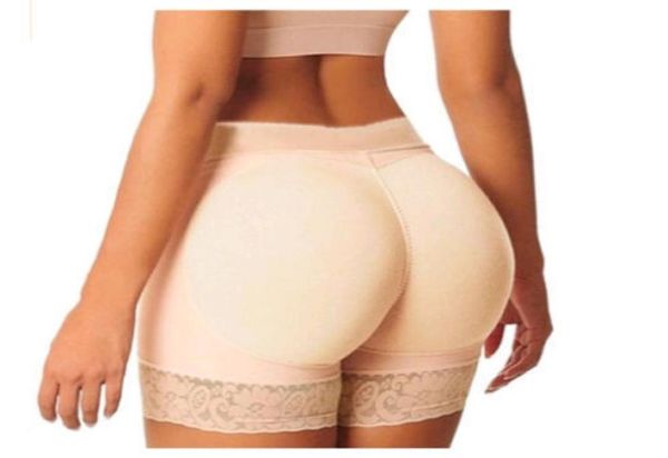 Bragas acolchadas de silicona de tiro bajo para mujer, almohadilla para bragas, 2 uds., ropa moldeadora de silicona, ropa interior potenciadora de cadera y trasero Y2004256728588