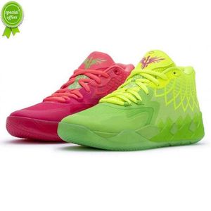 LOW Roller Shoes lamelo ball la melo chaussures de basketball 2022 nouvelle mode mens mb 01 mb1 mlamelos rick and morty vert rouge métallisé or jaune