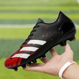 Boot de football bas pour les hommes et les femmes pour adultes à pointes étudiantes artificielles baskets Ag Spike Training Shoes