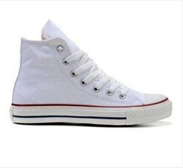 Low-top high-top heren canvas schoenen casual schoenen sneaker schoenen voor volwassen vrouwen's 12 kleuren opgelopen maat 35-44 s4 v9u6