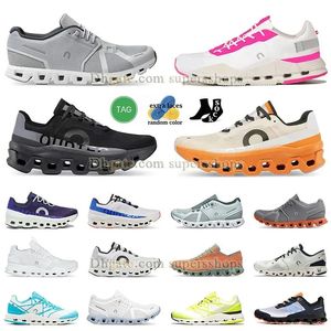 Low Cloud Cloud Pink Runa Run Shoes Sneaker Shipt Free For Mens Womens Cloud Nova Monster 5 X3 Surfer Roger Swift Rose vif et blanc noir Gris Gris Purple Runner Trainers