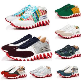 Low Tops Shark Chaussures Habillées De Luxe Rouge Baskets Plates Bande Élastique Bas Conception En Cuir De Veau Confort Run Walk Casual Sharks Baskets