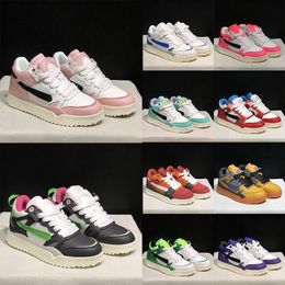 Lage Witte Merk Midtop Spons Designer Casual Schoenen Out Of Office Sneaker Zwart Roze Groen Rood Ooo Voor Wandelen Kalfsleer Pijlen Motief Jurk Sneakers Retro Sneakers