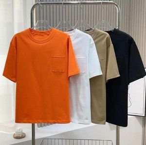 Diseñadores de camiseta de la mejor calidad Lowe Mensas Mujeres Bordado de verano Camiseta con letras Camisas de mangas cortas Impresión Men sueltos Camisa de calle de lujo de gran tamaño camisetas