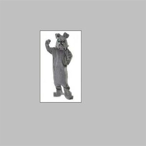 Le plus bas sur mesure bouledogue Spike mascotte adulte en peluche mascotte costume costumes de personnage de dessin animé pour la fête d'halloween suit258U