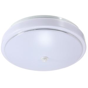 Prix le plus bas 15 W pur blanc chaud 5730 SMD 30 LED infrarouge PIR plafonnier lampe de montage au plafond ampoule AC110-265V