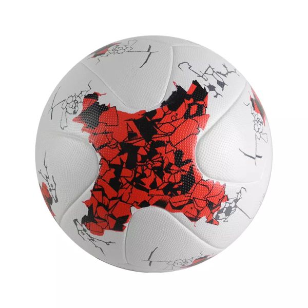 Balones de fútbol de entrenamiento estándar profesional de fútbol personalizado de tamaño 5 de precio más bajo