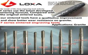 LOXA FSEIRES OUTILS DE DIAMOND FINDET OUTIL DIAMAND GRINDING CNC Bit de gravure pour la sculpture de Granite Relief End Milling Tool7482332