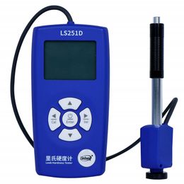 LS251D Beste digitale Leeb Hardheid Tester Portable testmachine voor koper Milde blauw roestvrijstalen aluminiumlegering