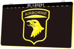 LS3231 Airborne Army Grabado 3D Señal luminosa LED Venta al por mayor y al por menor