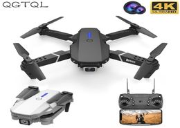 LSRC nouveau Drone quadrirotor avion électrique E525 HD 4K 1080P caméra et WiFi FPV maintien de la hauteur RC jouet cadeau pliable 2012084831817