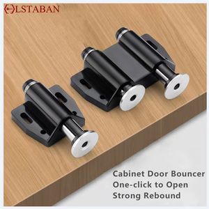 LSTABAN MAGNETIN CATCH DOORS CLOSERS Poussez pour ouvrir la porte de l'armoire de l'aimant Catch pour la garde-robe Cuisine de cuisine meuble de meubles