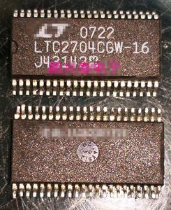 LTC2704CGW-16 LTC2704IGW-16 Circuitos integrados IC PDSOP-44 Pines Paquete de plástico / Ajuste electrónico / SMD IC, LTC2704 PDSO44, Usado. Chips para desoldar