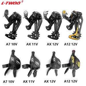 Ltwoo 9 10 11 12 speed Mtb Bike Deraleurs A5 A7 AX11 / 12 Trigger Shifter Mountain Shift Groupset compatible pour Shimano